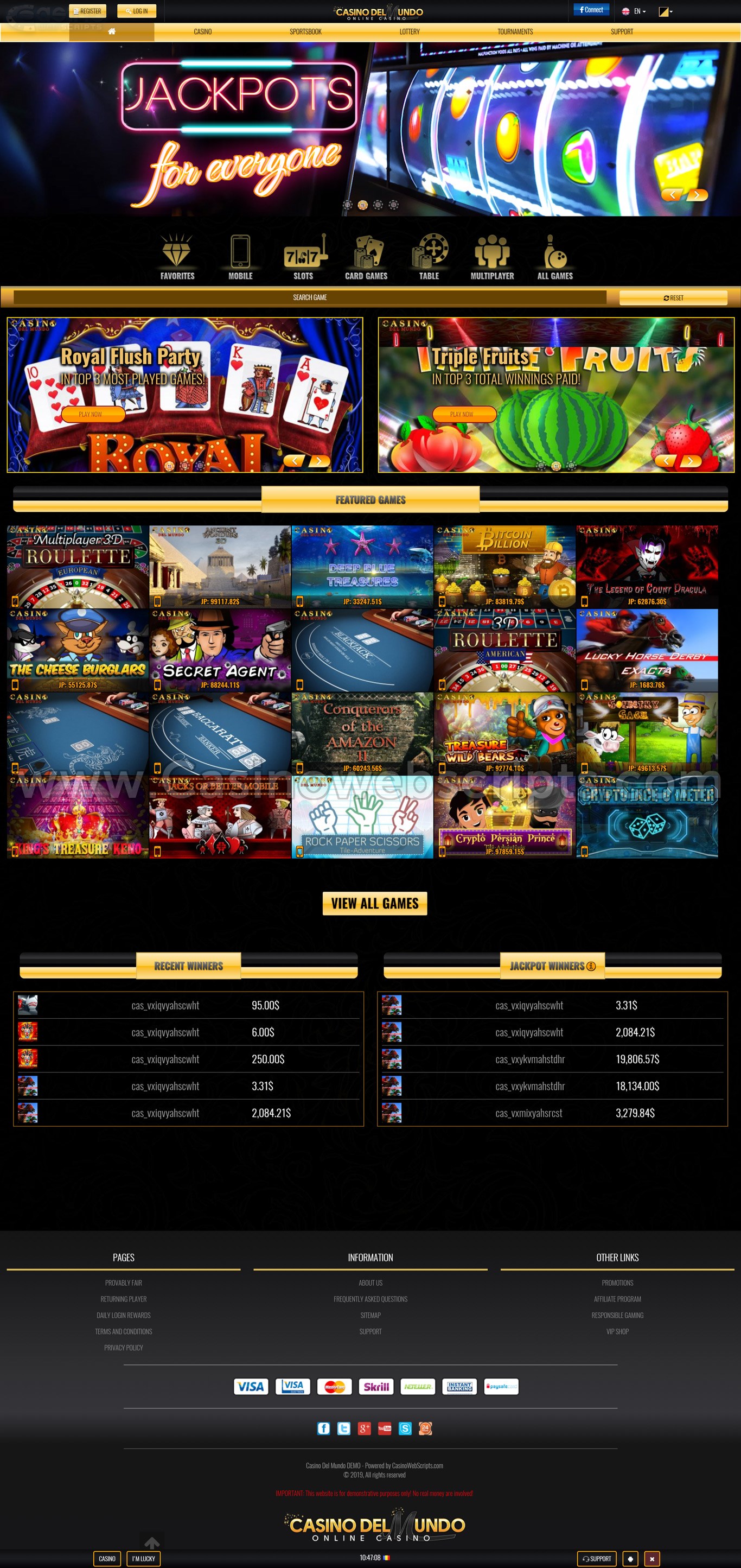 casino online demo play